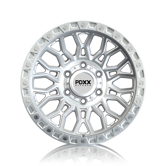 KITO 17" - SILVER W/ MACHINED RING