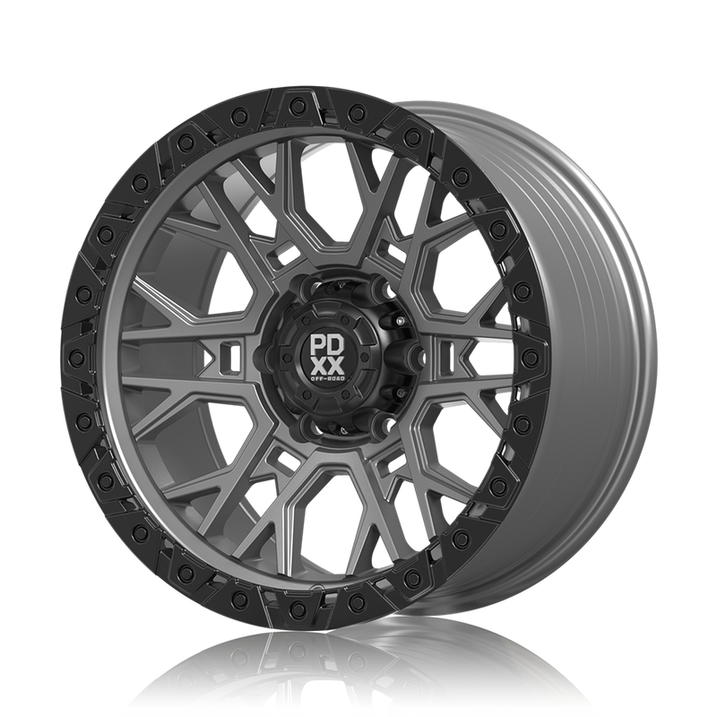 Load image into Gallery viewer, RAGE 17" - SATIN GREY W/ BLACK RING
