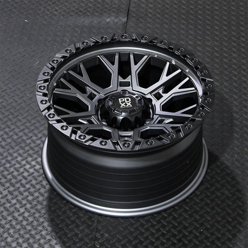 Load image into Gallery viewer, RAGE 17" - SATIN GREY W/ BLACK RING
