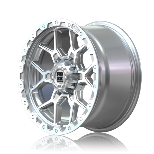 ROCK 17" - Silver w/ MACHINED RING