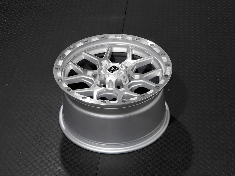 Load image into Gallery viewer, ROCK 17" - Silver w/ MACHINED RING
