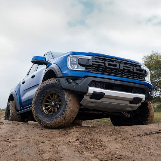 SANDO 17" - Satin Bronze w/ Black Machined Ring