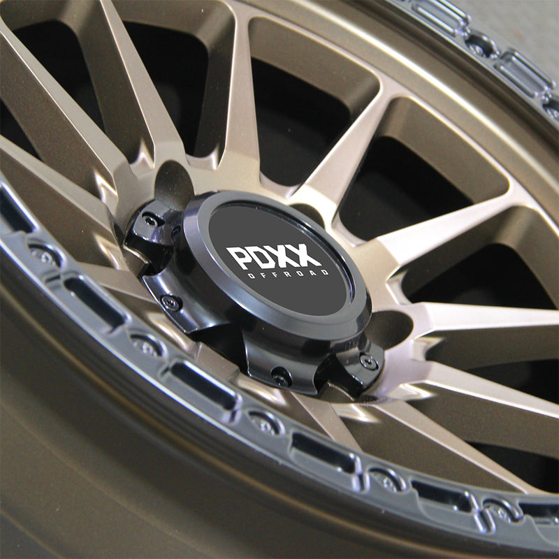 Load image into Gallery viewer, SANDO 17" - Satin Bronze w/ Black Machined Ring
