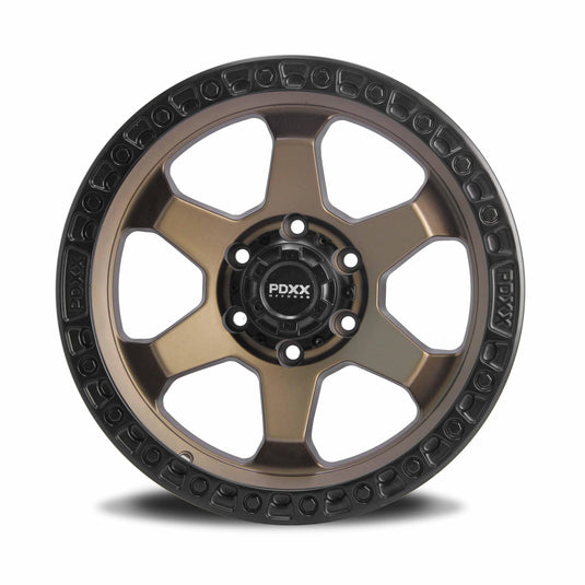 DOMINATOR 17" - Satin Bronze w/ Black Ring