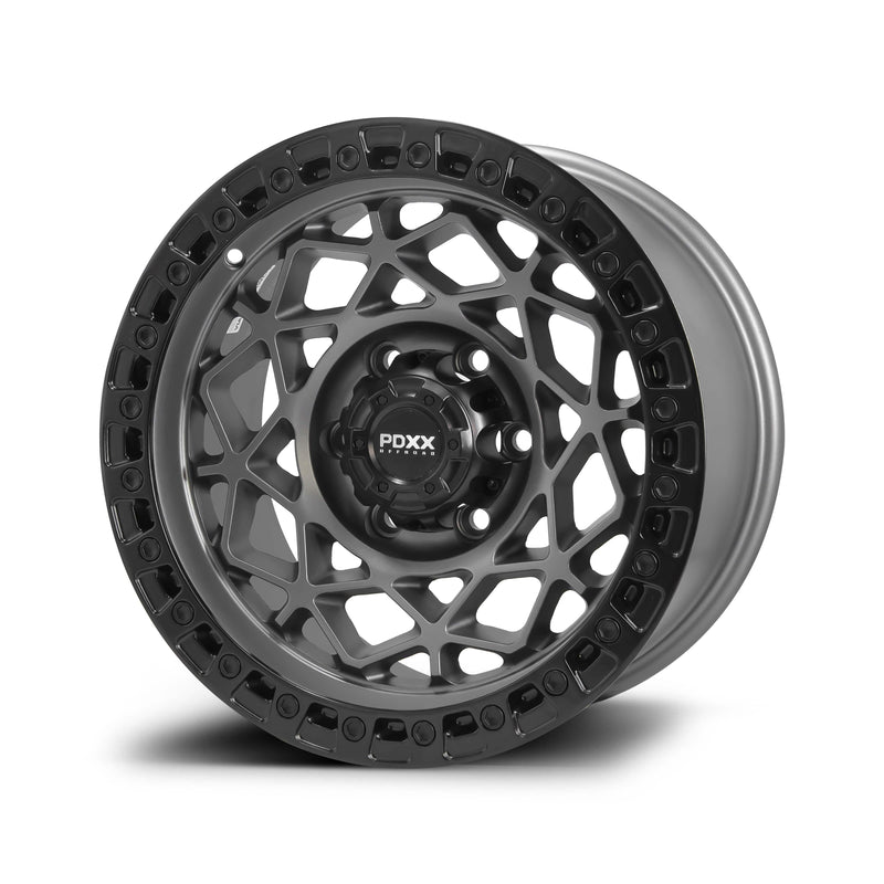 Load image into Gallery viewer, ENFORCER 17&quot; - Satin Gunmetal w/ Black Ring
